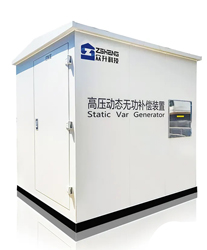 眾升科技高壓動態(tài)無功補(bǔ)償裝置(SVG)，助力南陽市廣利匯能新能源有限公司，高效用電！
